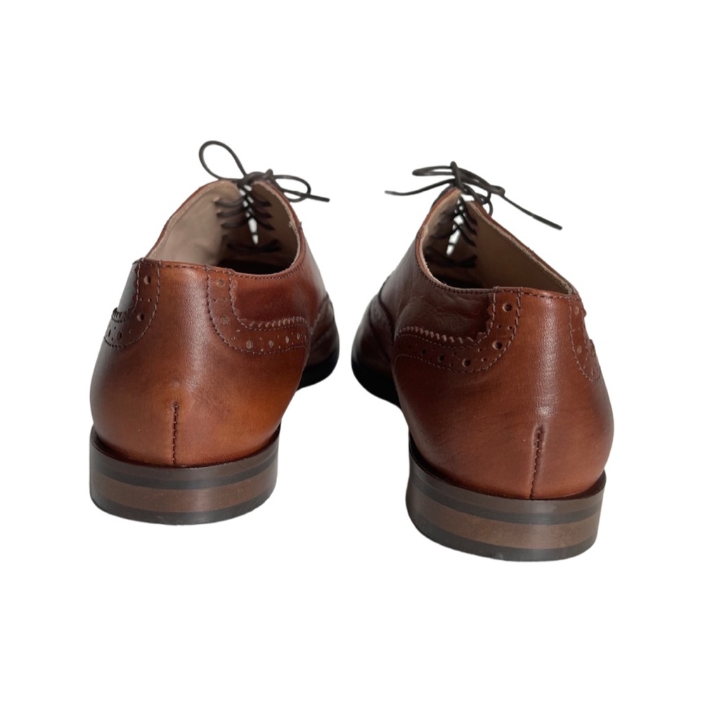 Massimo Matteo Leather Shoes. Wingtip, Made in Italy, size 11, EUC - Picture 7 of 12